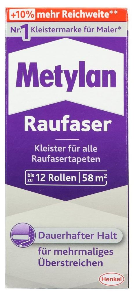 Metylan Raufaser, Kleister für Raufaser- und Produktbild 