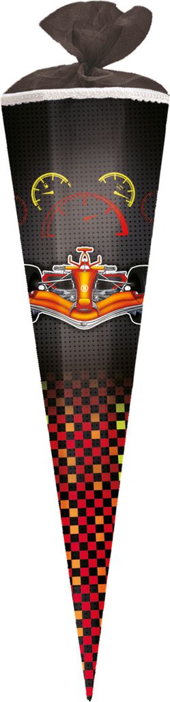 Herlitz Schultüte / Zuckertüte / 85cm / eckig / "Formula 1" Produktbild 
