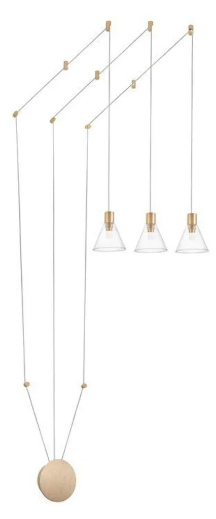Grand lustre LED Marce pour éclairer un salon moderne avec élégance
