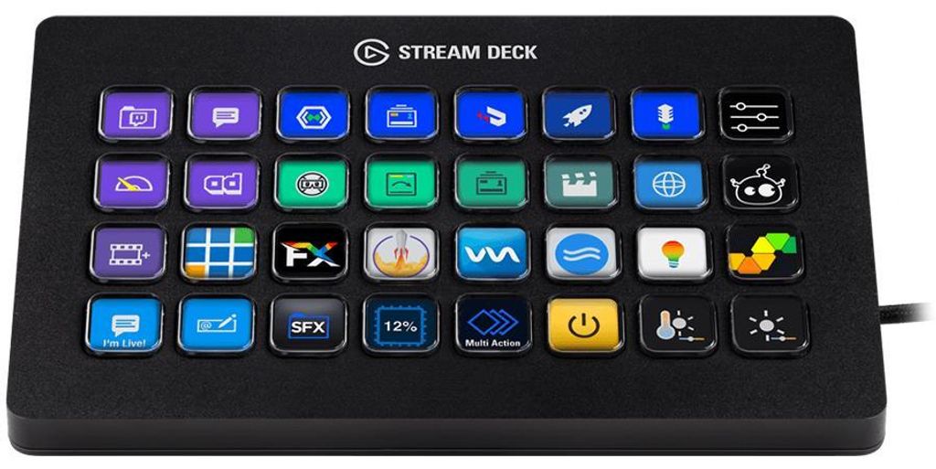 Elgato Stream Deck XL noir 32 touches Image du produit 