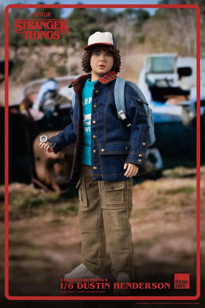 Figurine Dustin Henderson Stranger Things 1/6 ultra réaliste Hot Toys