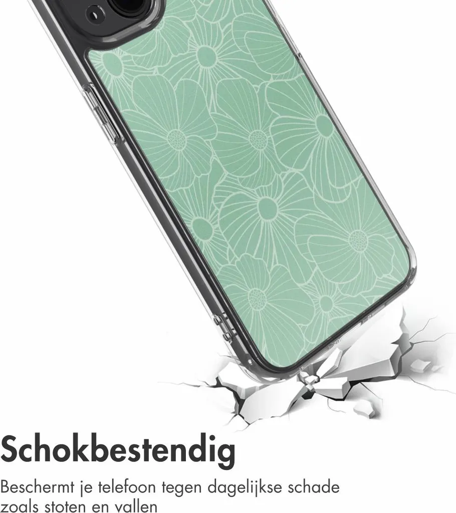 custodia imoshion Design per Apple iPhone 14 - Botanica - 10