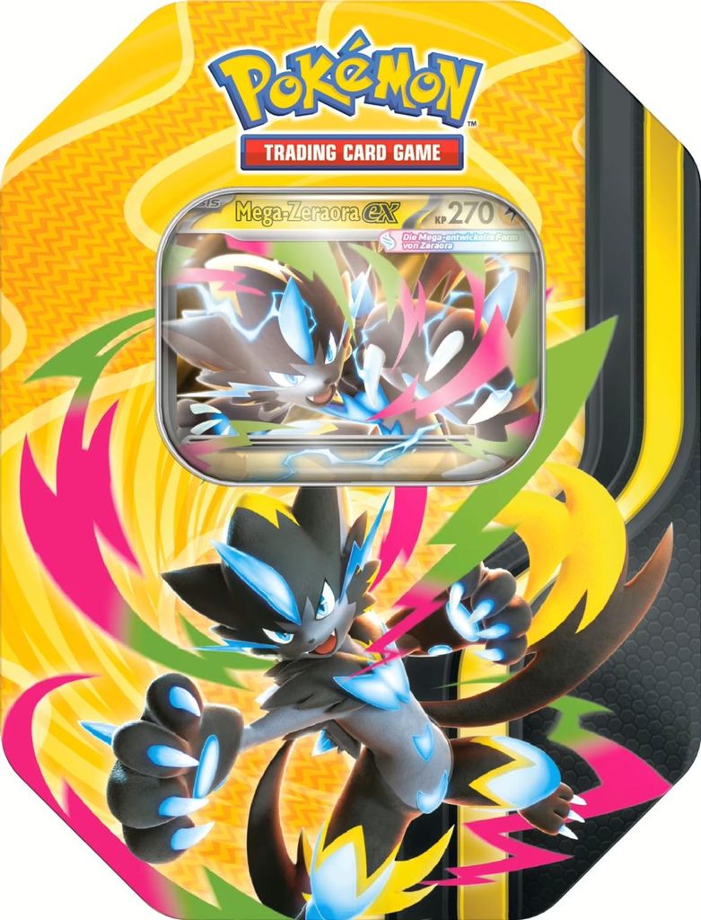 Confezione promozionale "Pokemon Mega-Zeraora ex" in lingua Immagine del prodotto 