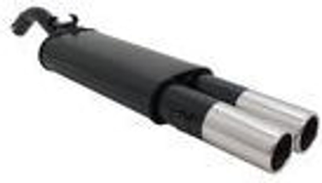 Novus Sportendschalldämpfer für VW Golf II (19E) 2 x 90mm