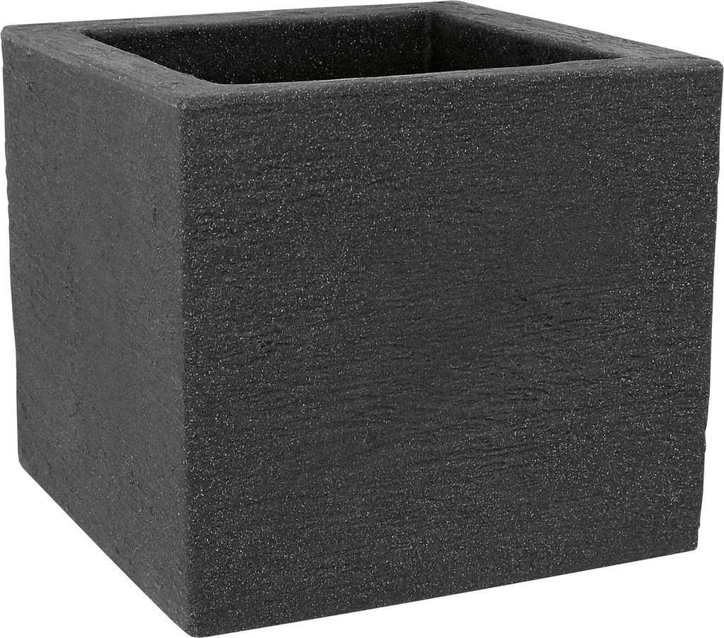 Geli Pflanztopf Kubus 30 x 30 x 26 cm anthrazit Produktbild 