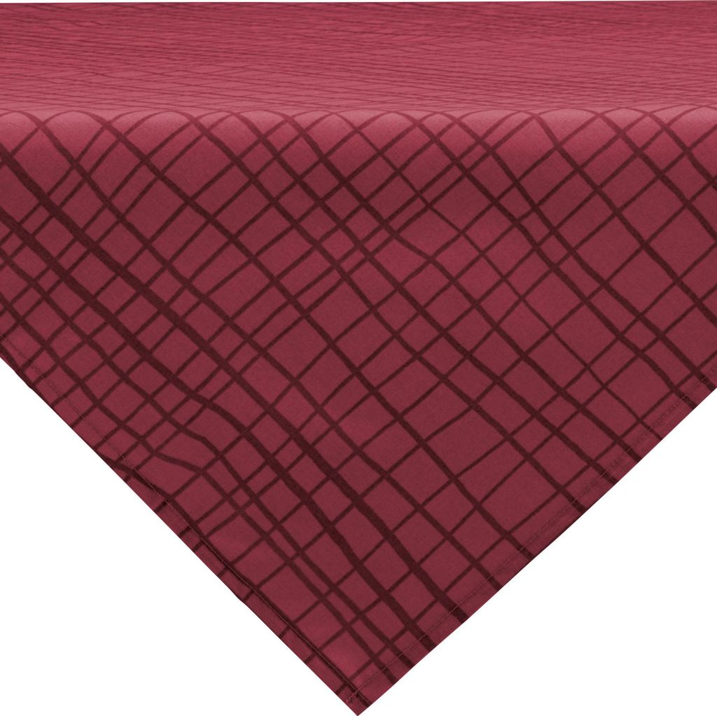 REDBEST Mitteldecke Pasadena" burgund 80x80 cm"