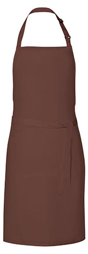 Link Kitchen Wear - Latzschürze "Grill" LT3515 (Einheitsgröße) (Braun)