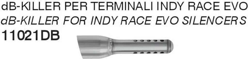 Chicane amovible Db-Killer Arrow Indy Race EVO - Accessoire échappement