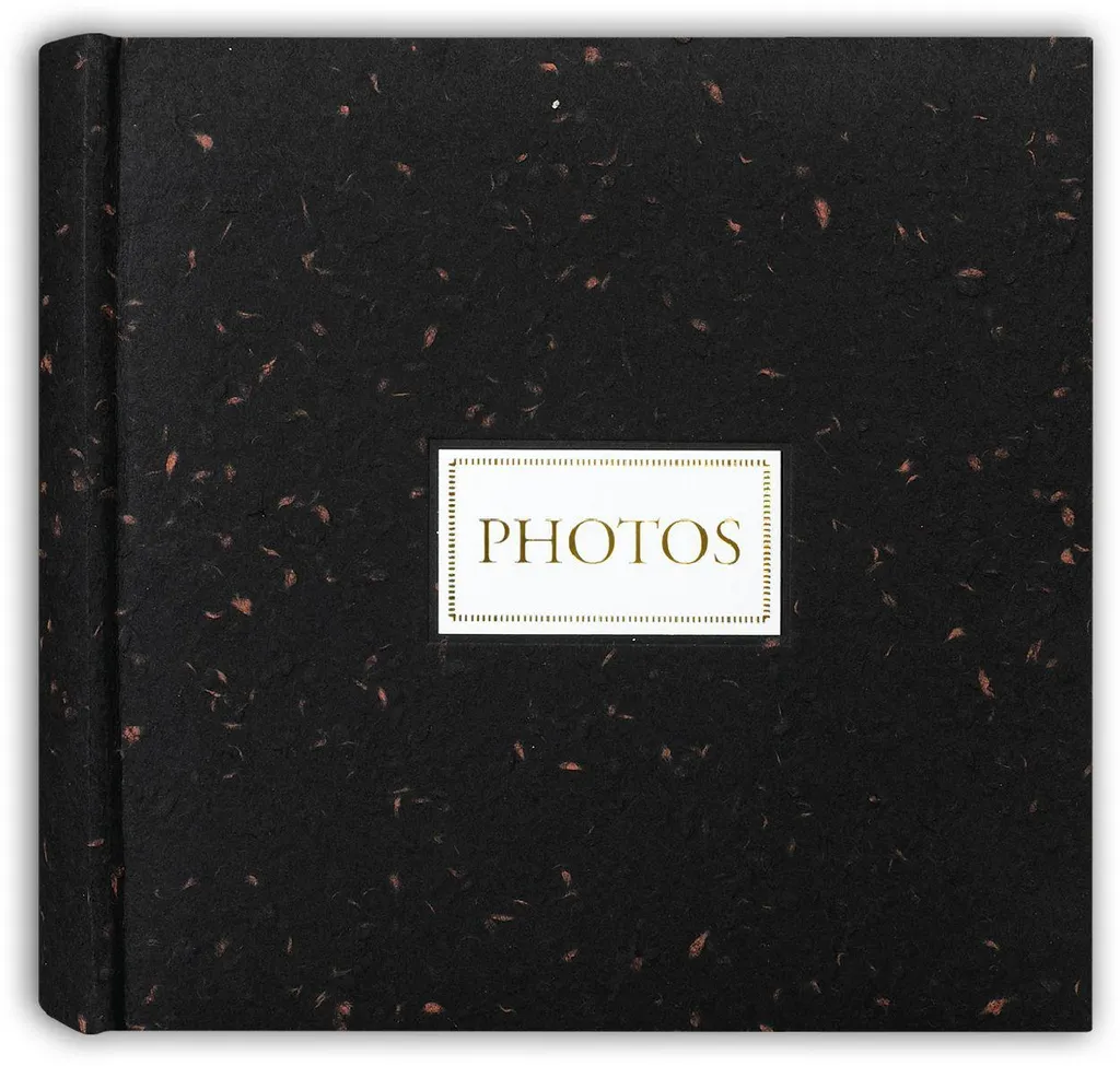 Protégez vos Photos du Temps - Album ZEP Sophie Noir 32x32 cm Durable