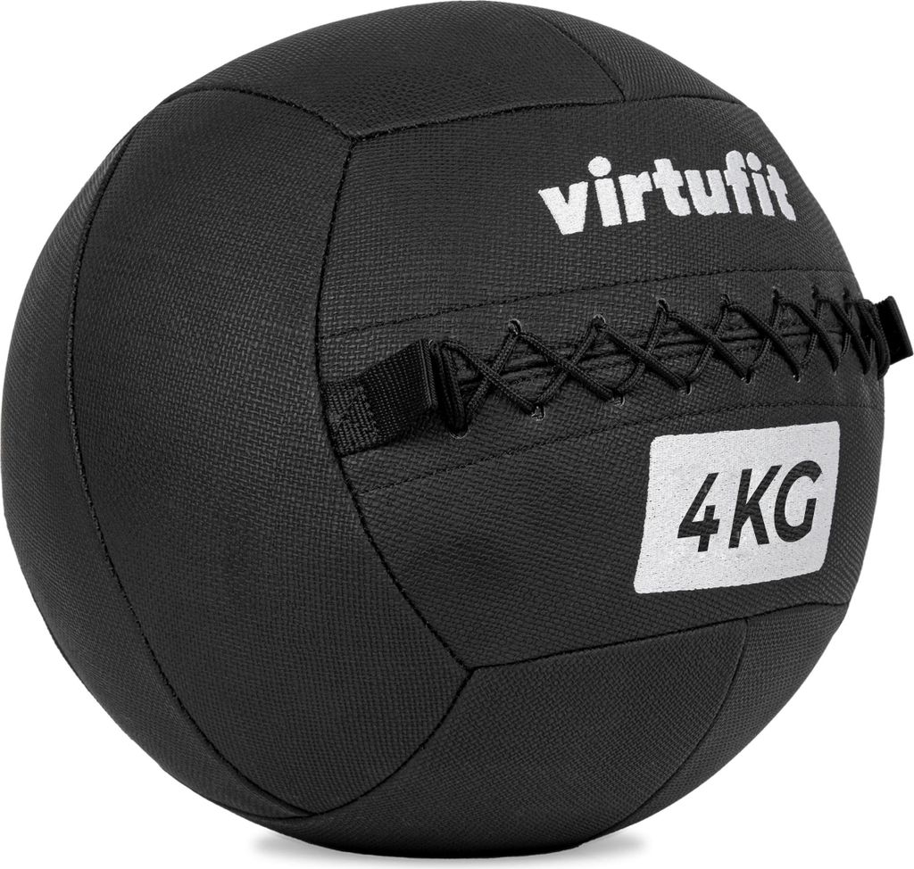 VirtuFit Premium Wall Ball Pro 4 kg, 35 cm, griffig, robust