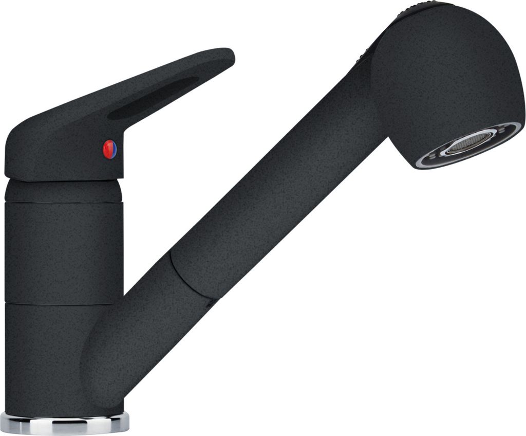 Franke NOVARA PLUS / PRINCE II Küchenarmatur Onyx Produktbild 