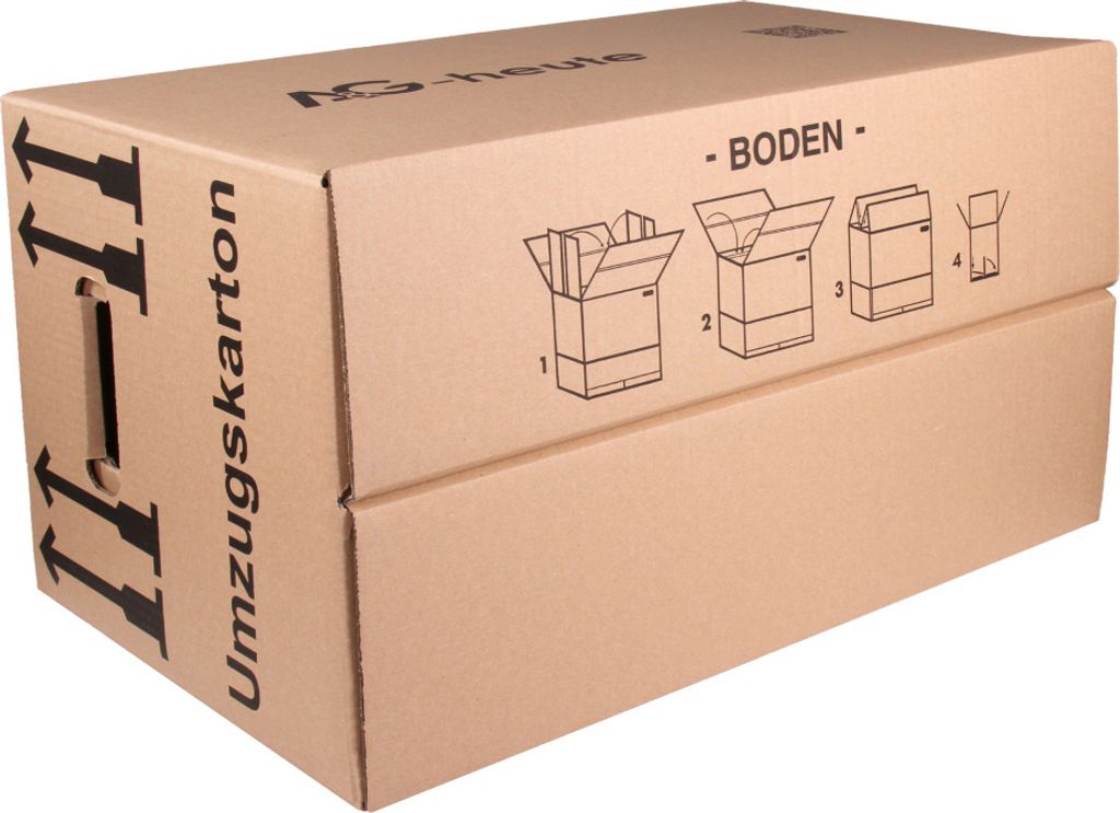 A&G-heute Umzugskartons 60 x 33 x 34cm Standard Faltkartons Produktbild 6