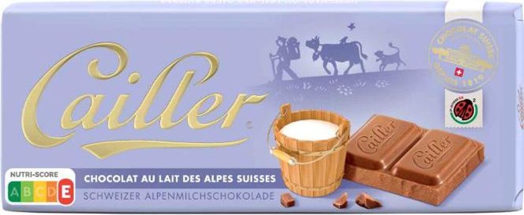Cailler Lait des Alpes Suisses 100g Produktbild 