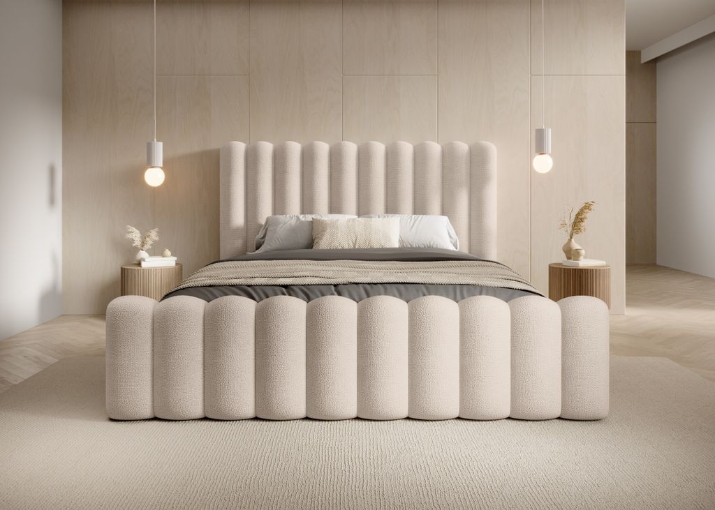 DomoHome Boxspringbett Schlafzimmerbett Ideal für Ihr Produktbild 3
