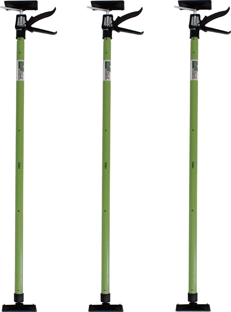 3 x Einhandstütze Montagestütze Deckenstütze Teleskopstütze Produktbild 