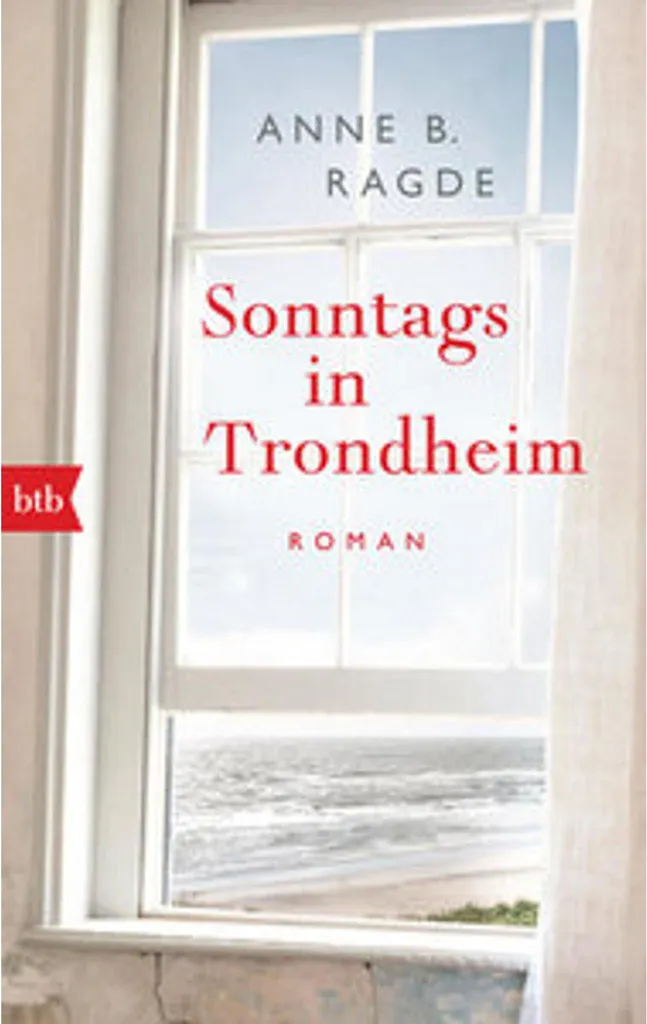 Affiche Sonntags in Trondheim - Poster de Voyage Norvège en Design Épuré