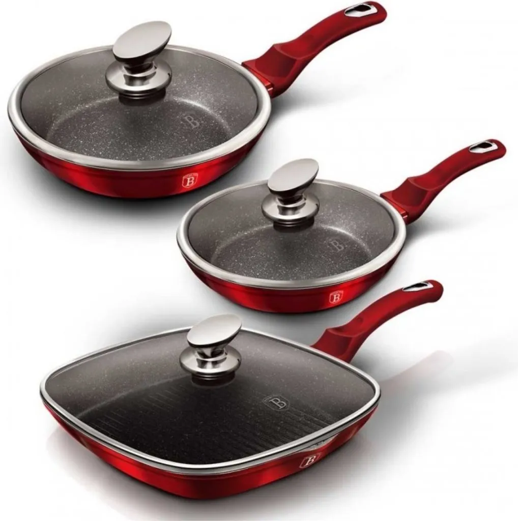 Berlinger Haus 8819 Set Pentole Granito: Batteria 10 Pezzi Induzione Professionale