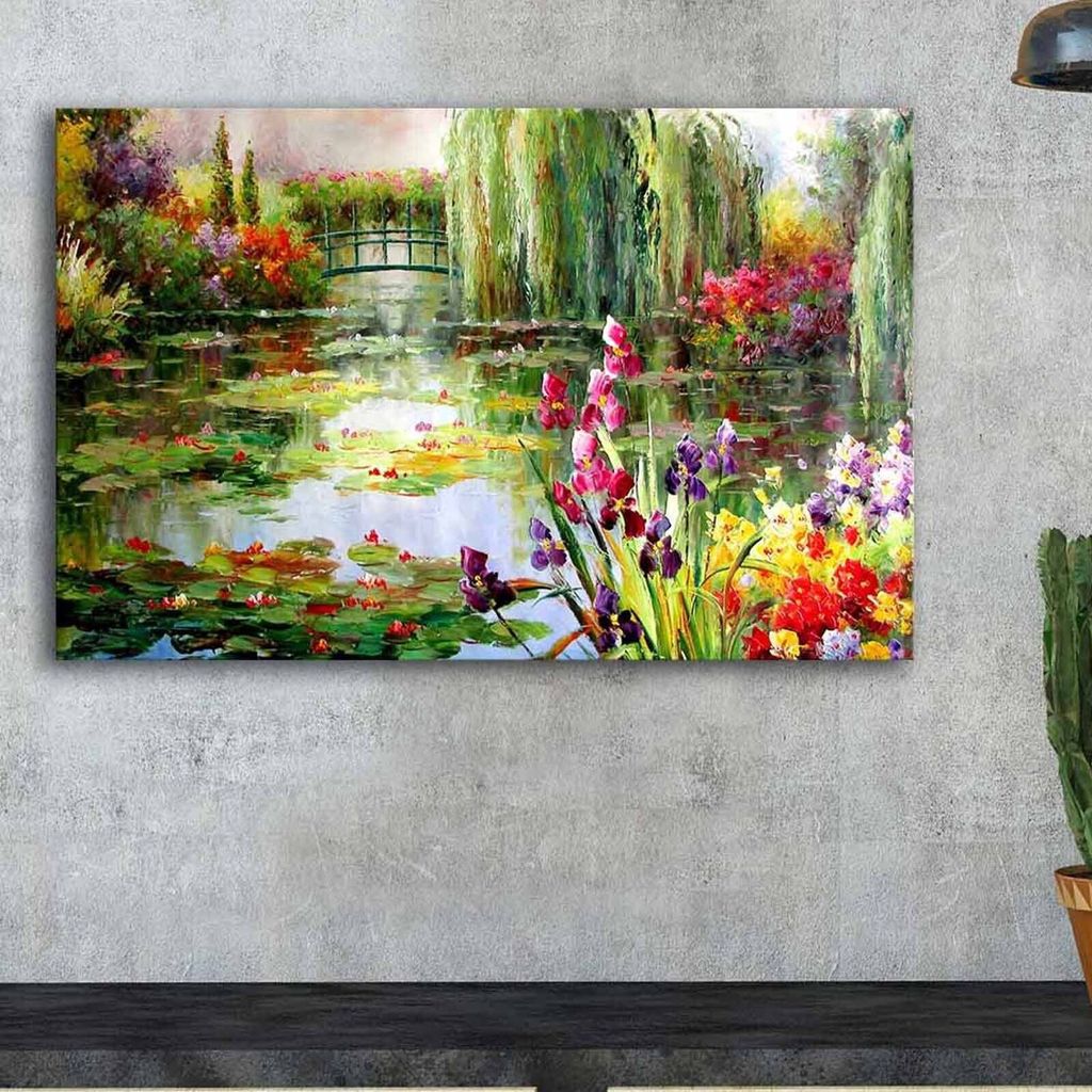 Wallity, FAMOUSART, 45 x 70 cm, Dekorative Leinwandmalerei, Produktbild 