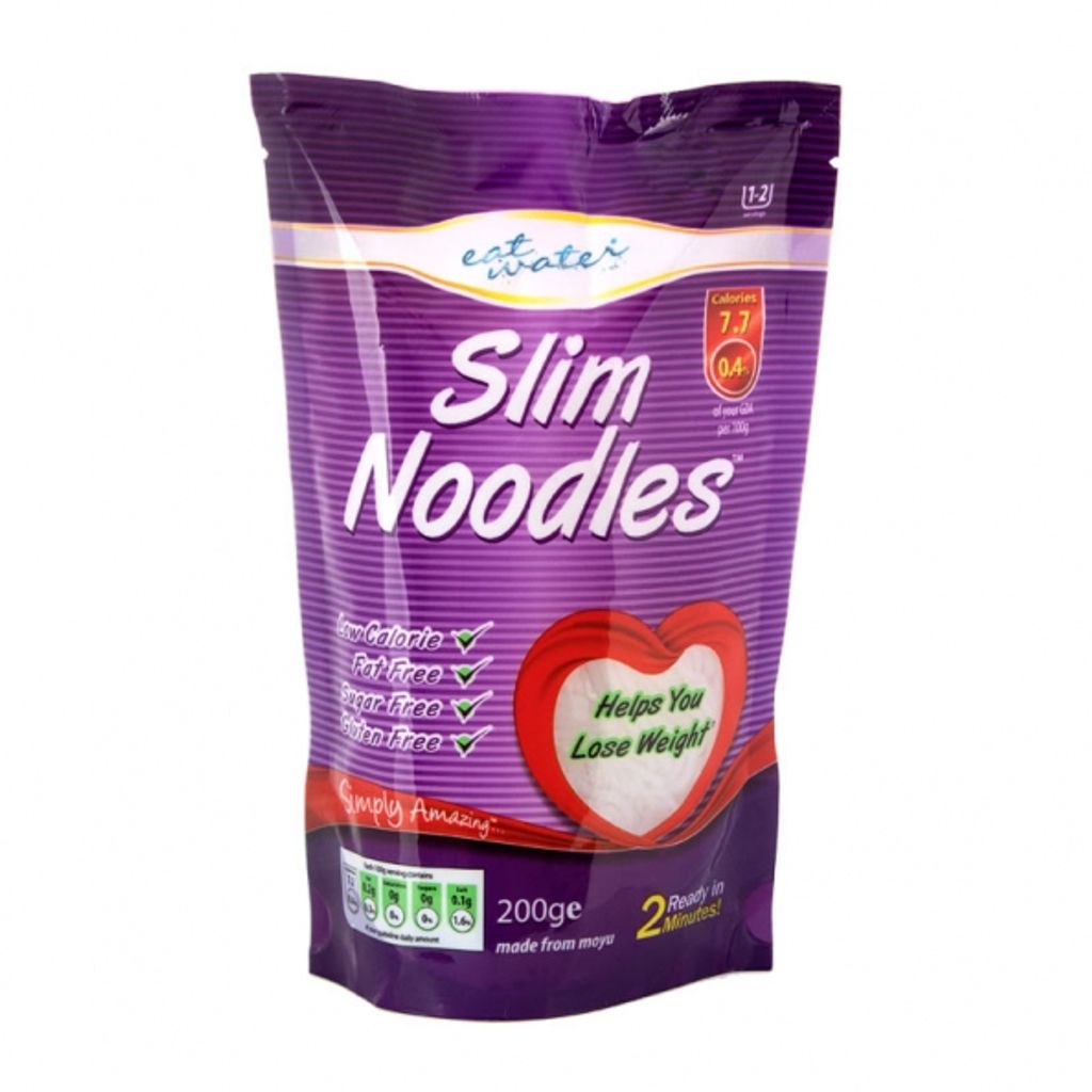 GLUTENFREIE -NUDELN (AUS TAPIOKA UND KONJAK) 200 g – SLIM (EAT WATER)