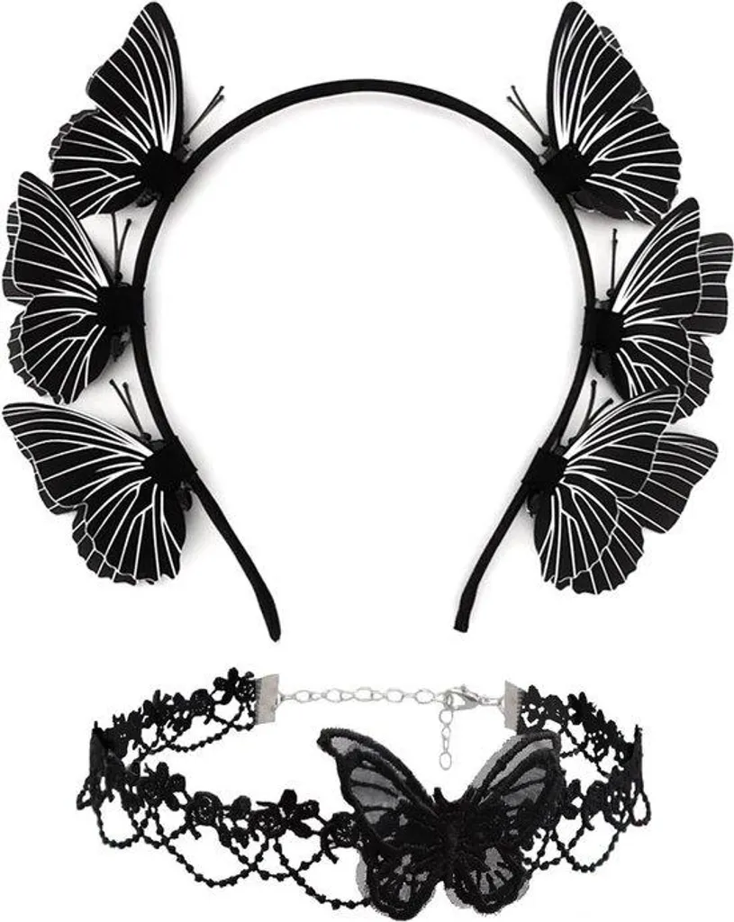 Serre-tête noir et accessoire cheveux chic pour femme et fille