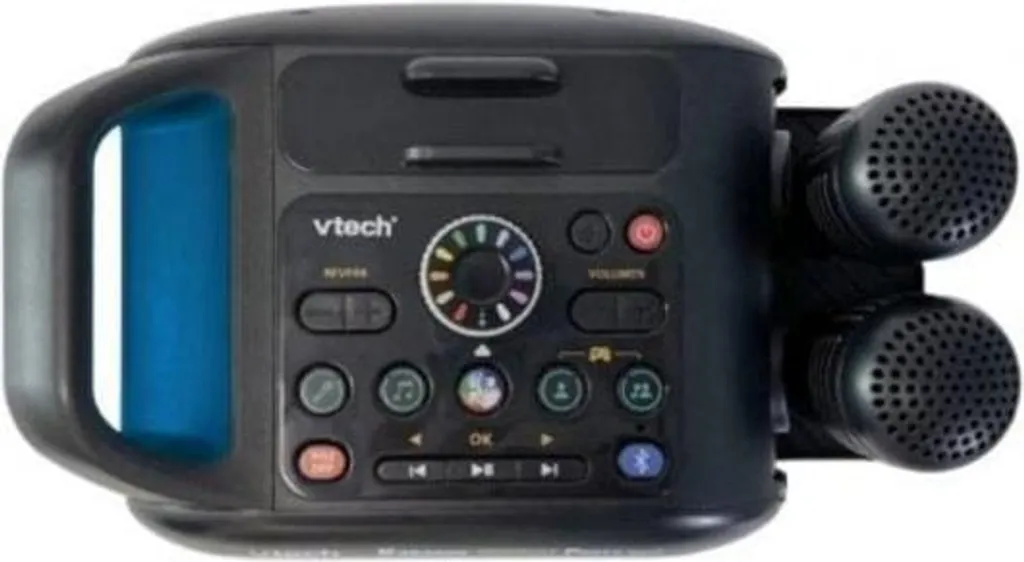 Karaoké VTech Fête de la Lumière avec Effets Disco et Micros Jumeaux