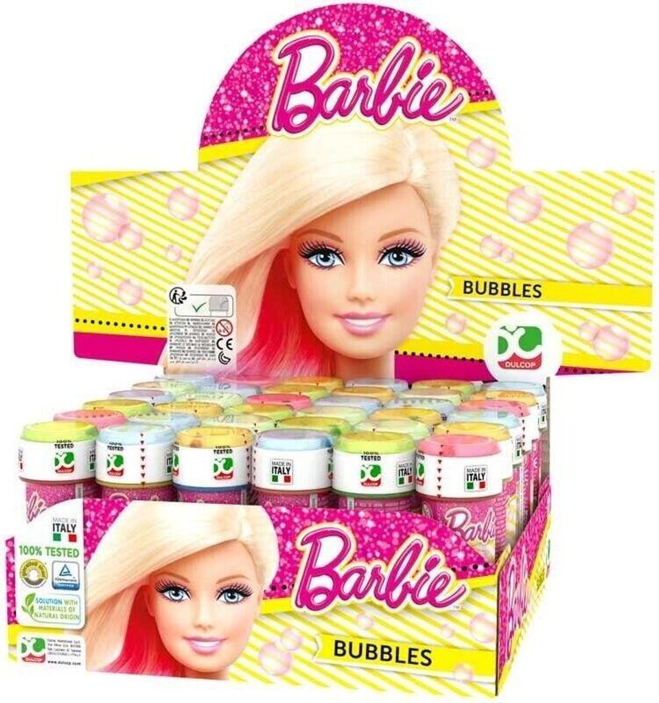 Barbie Seifenblasen 60ml mit Labyrinth-Spiel