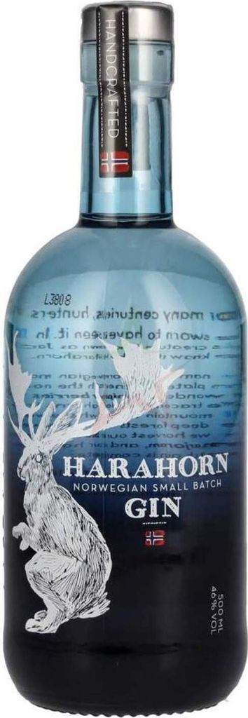 Harahorn Norwegian Small Batch Gin 46,00 % 0,50 lt.