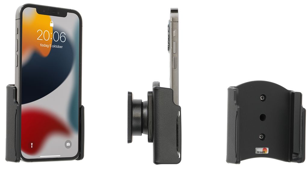 Brodit Gerätehalter 711276 - für Smartphones - Apple iPhone Produktbild 