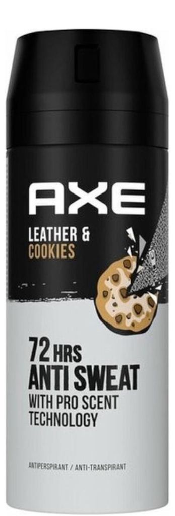Axe Deospray - Collision Leather + Cookies Dry 150ml
