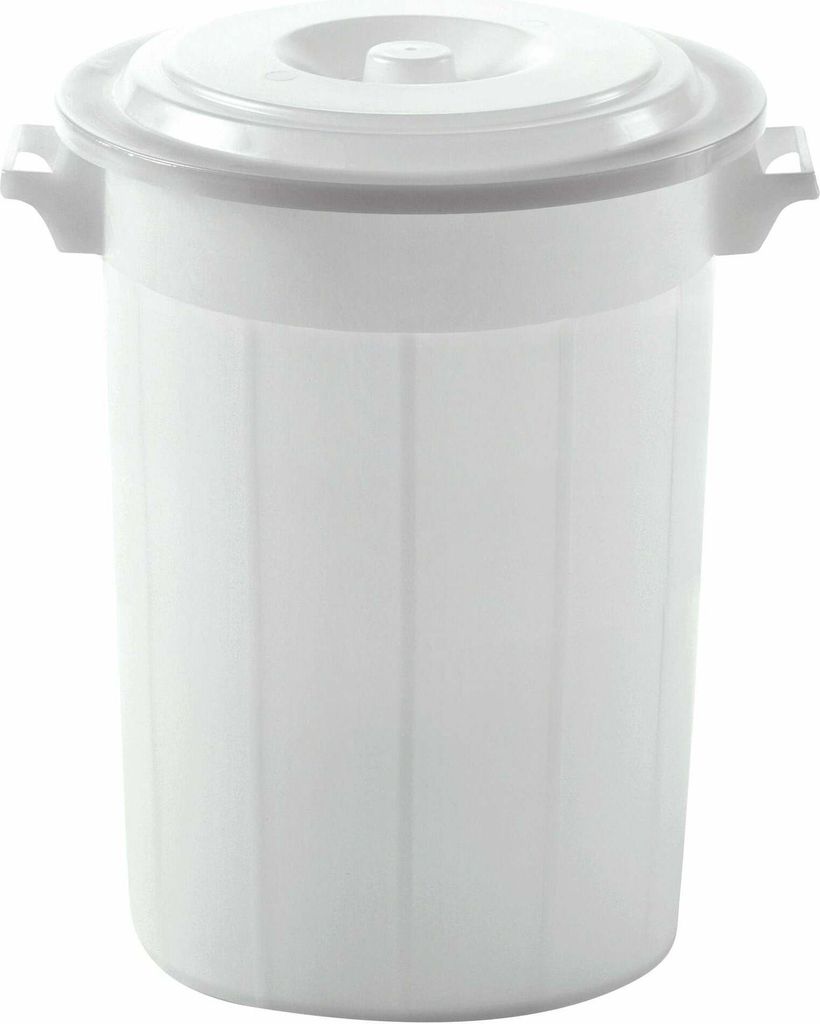 Icelandic Horse Stable Icelandic Horse Futtertonne, 70 Liter / weiß