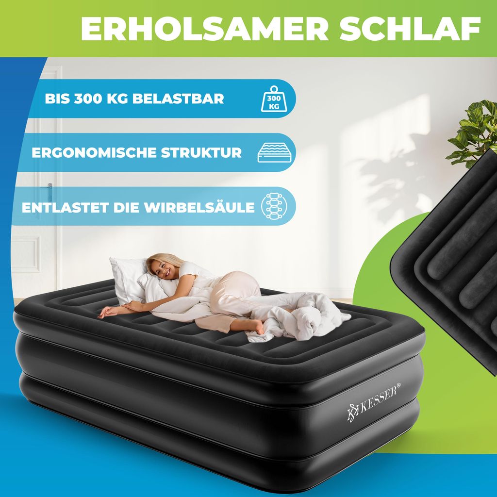 KESSER® Aufblasbare Matratze Luftbett mit integrierter Produktbild 