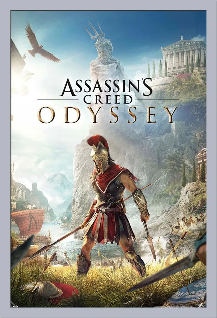 Arreda con Assassin's Creed Odyssey - Poster + Cornice Shinsuke Argento