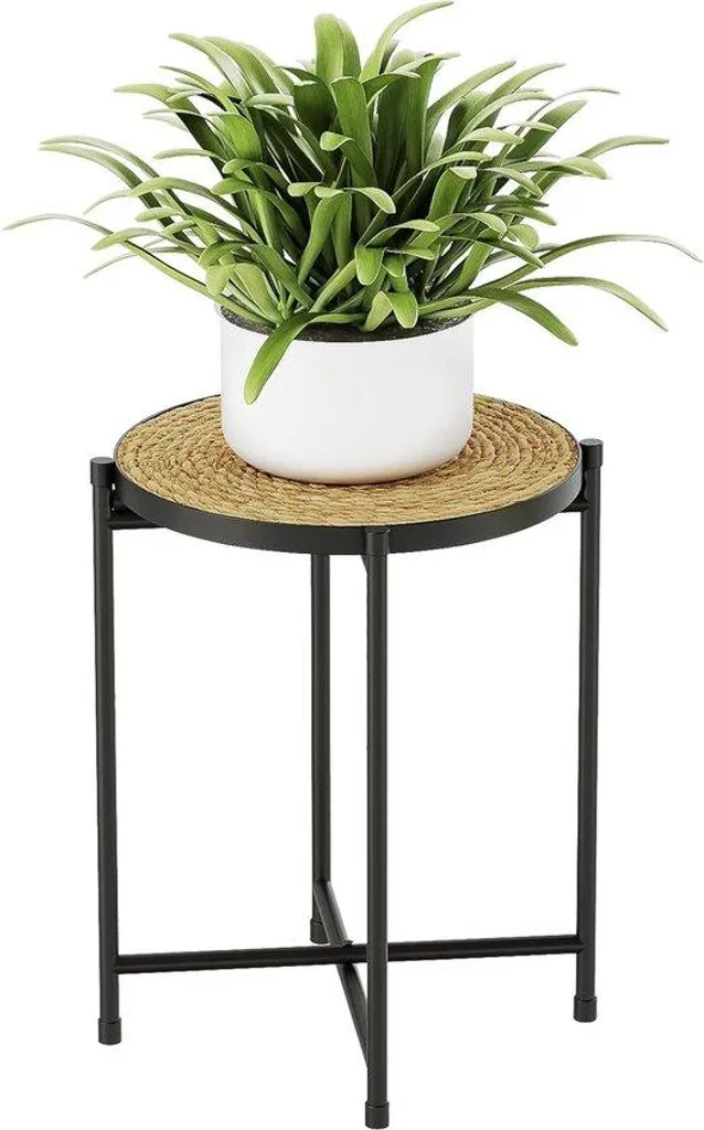 Supports à fleurs en métal pour balcon et petit potager de terrasse