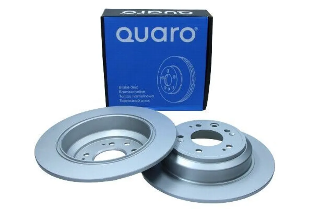 Kit Freinage Arrière 2 Disques QUARO QD0509 pour Entretien et Sécurité