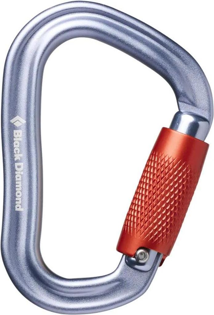 Karabiner BLACK DIAMOND HMS VAPORLOCK TWL, GRAY