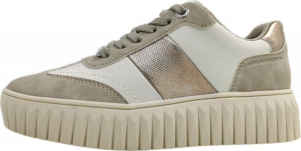 Marco Tozzi Sneakers Laag Sneakers Laag - Taupe - Maat 38