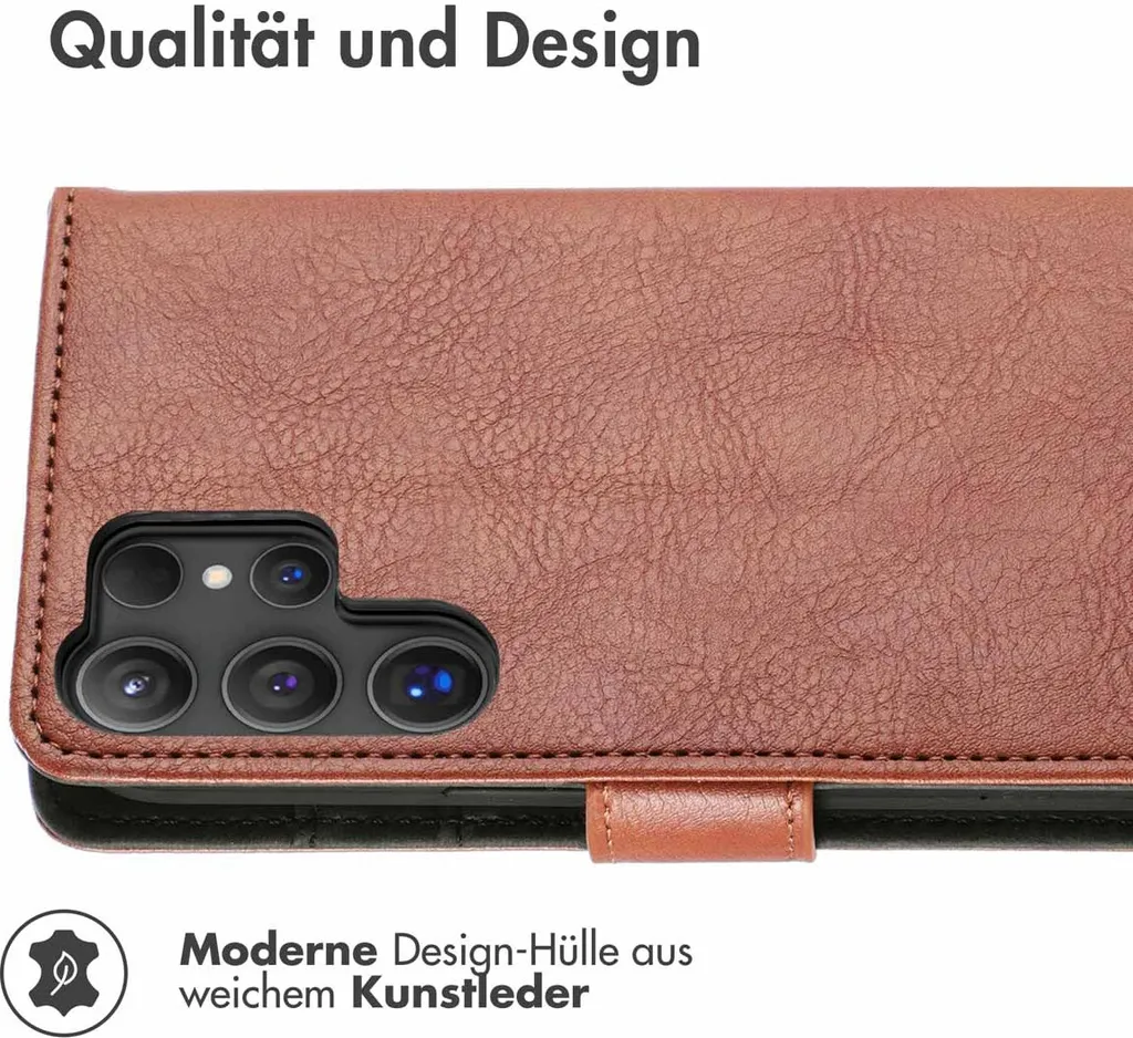 Cover imoshion Samsung S25 Ultra Marrone - Design Sottile e Funzionale - 3