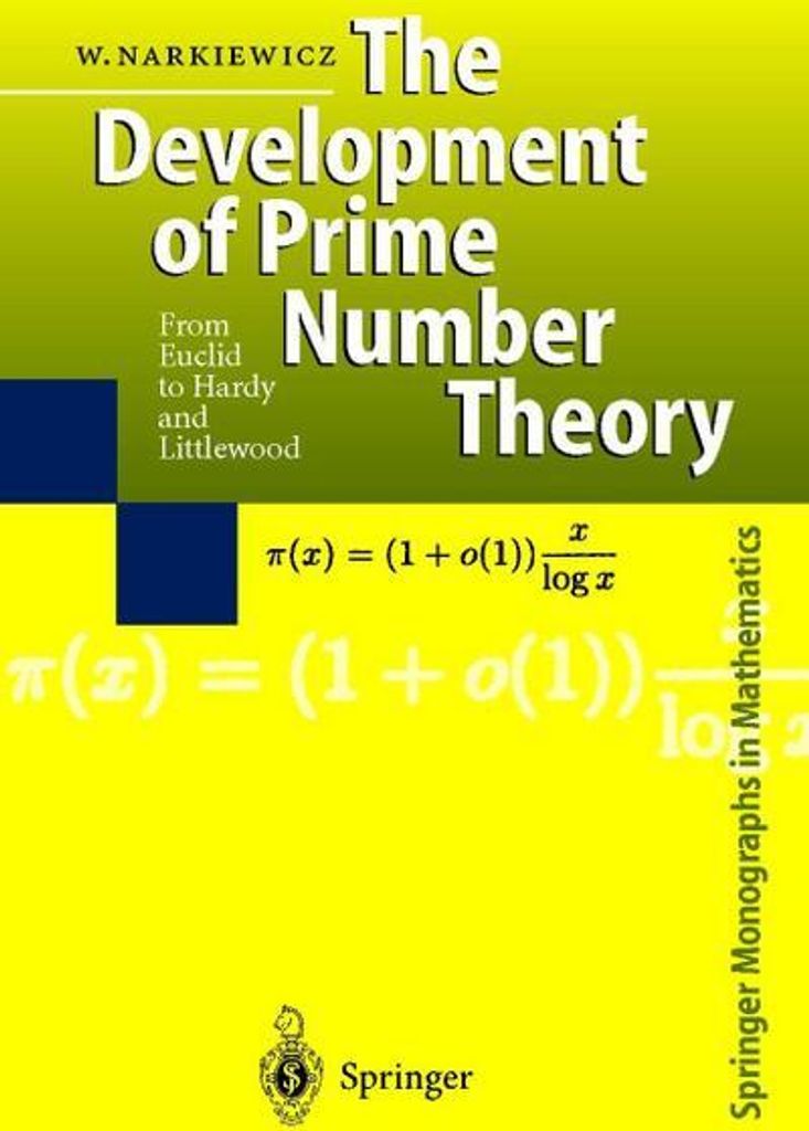 The Development of Prime Number Theory