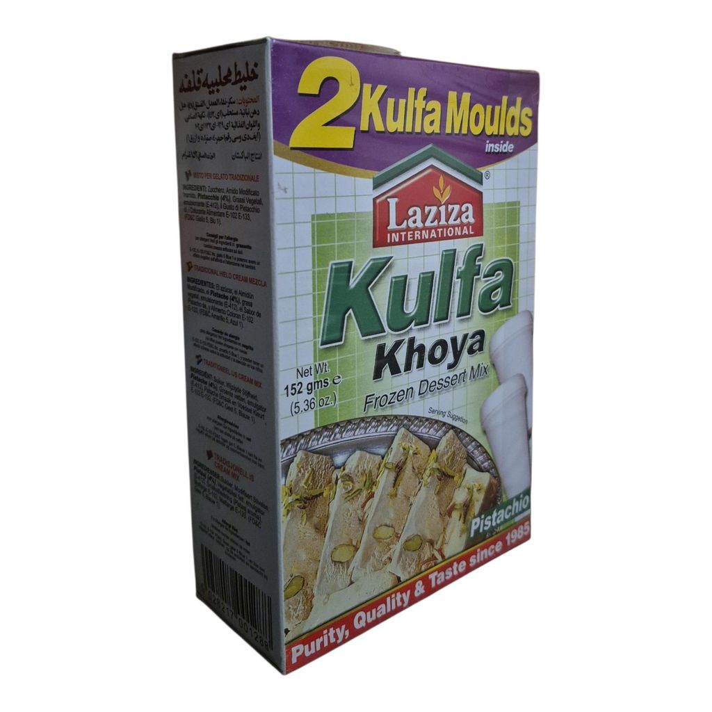 Laziza Kulfa Khoya eis Fertige Mix mit 2 gratis modulen dazu pestazien geschmack152 gr