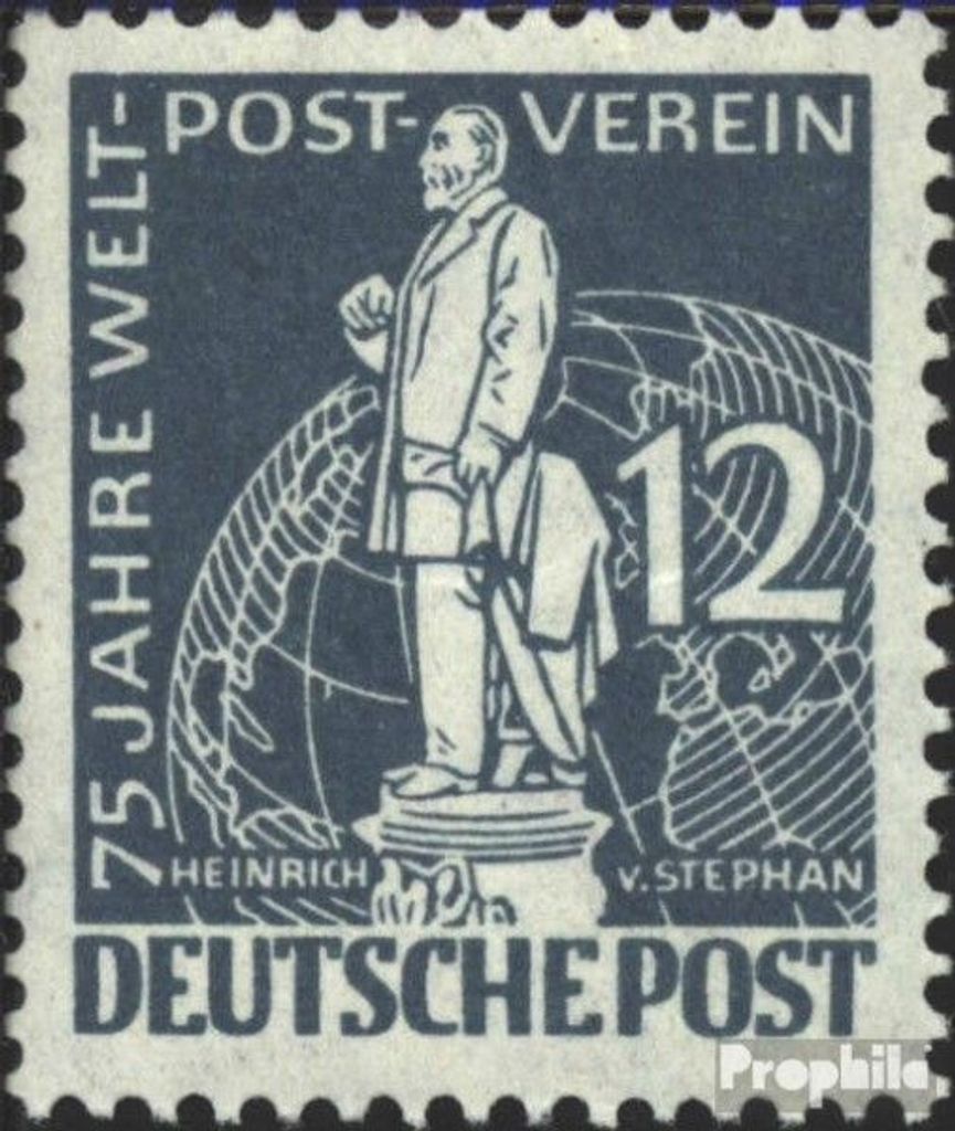 Briefmarken Berlin (West) 1949 Mi 35 gestempelt Weltpostverein
