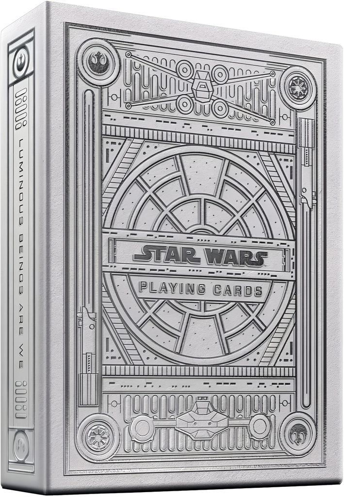 Karty Star Wars Silver Edition white BICYCLE Zdjęcie produktu 
