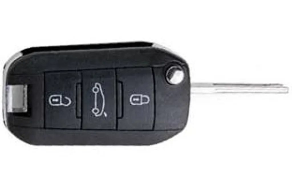 Clé télécommande 3 boutons HU83R21 pour Citroën Peugeot durable