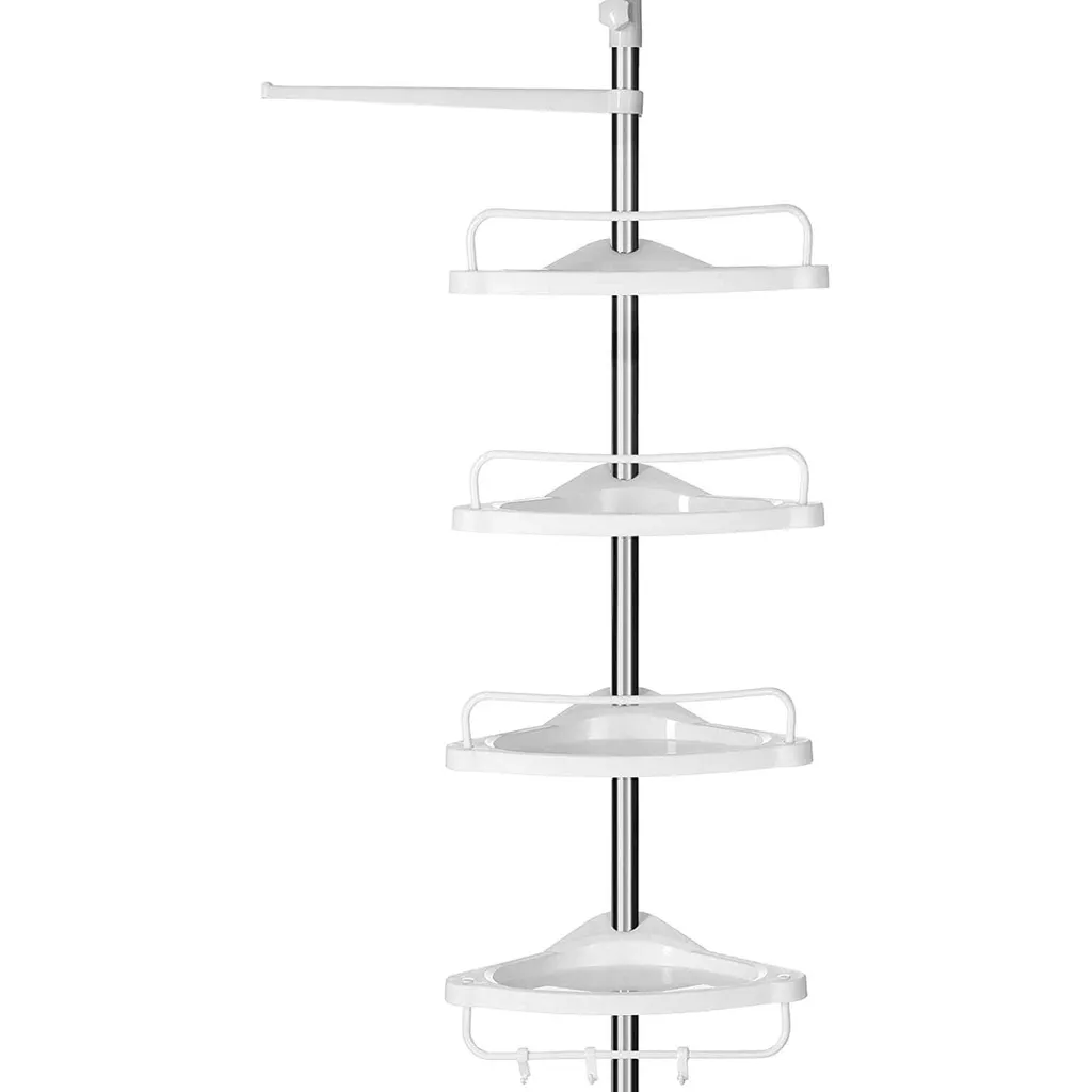 Rangement télescopique de douche - Organisateur de salle de bain modulable