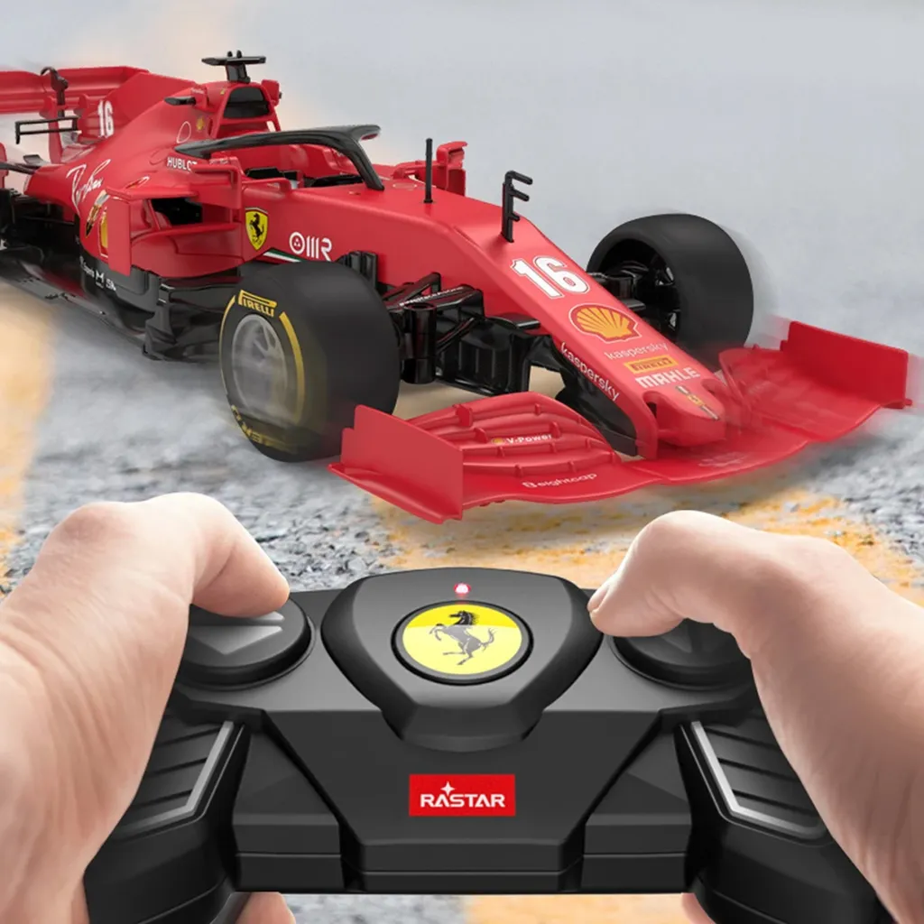 Voiture de course Ferrari SF1000 télécommandée Rastar 1:16 rouge - 10