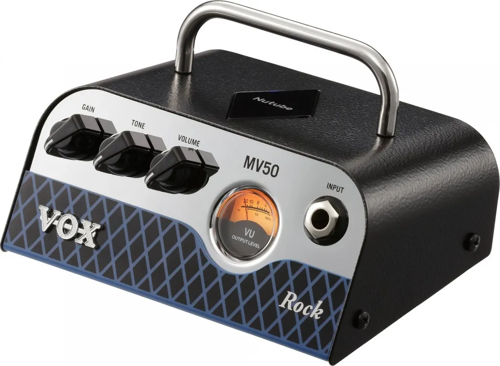Amplificateur Guitare Vox MV50 Rock Série Nutube Tête Hybride Nomade