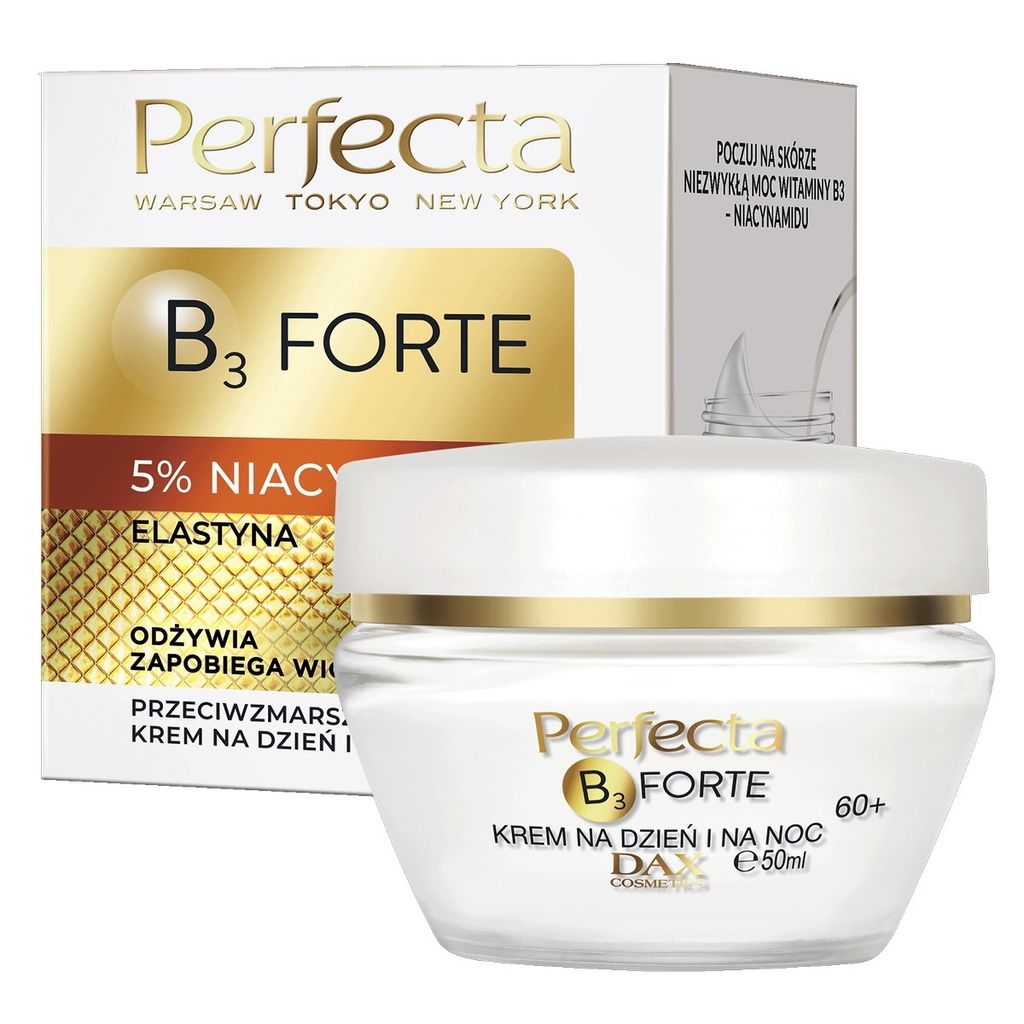 PERFECTA B3 Forte Anti-Falten-Creme 60+ für Tag und Nacht 50 ml
