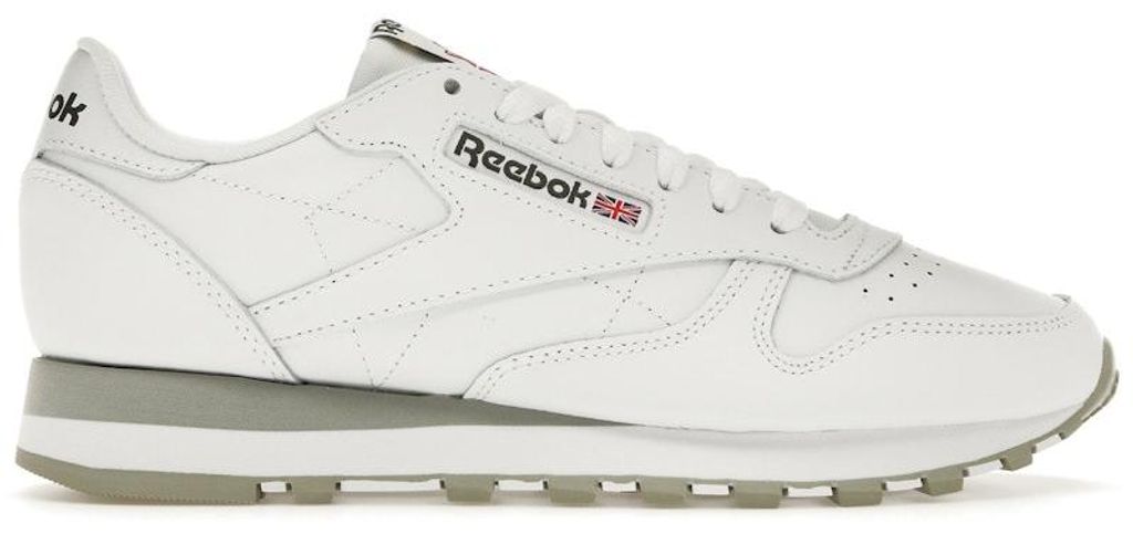 Reebok Classic Leather White Pure Grey - EU 45.5 Produktbild 