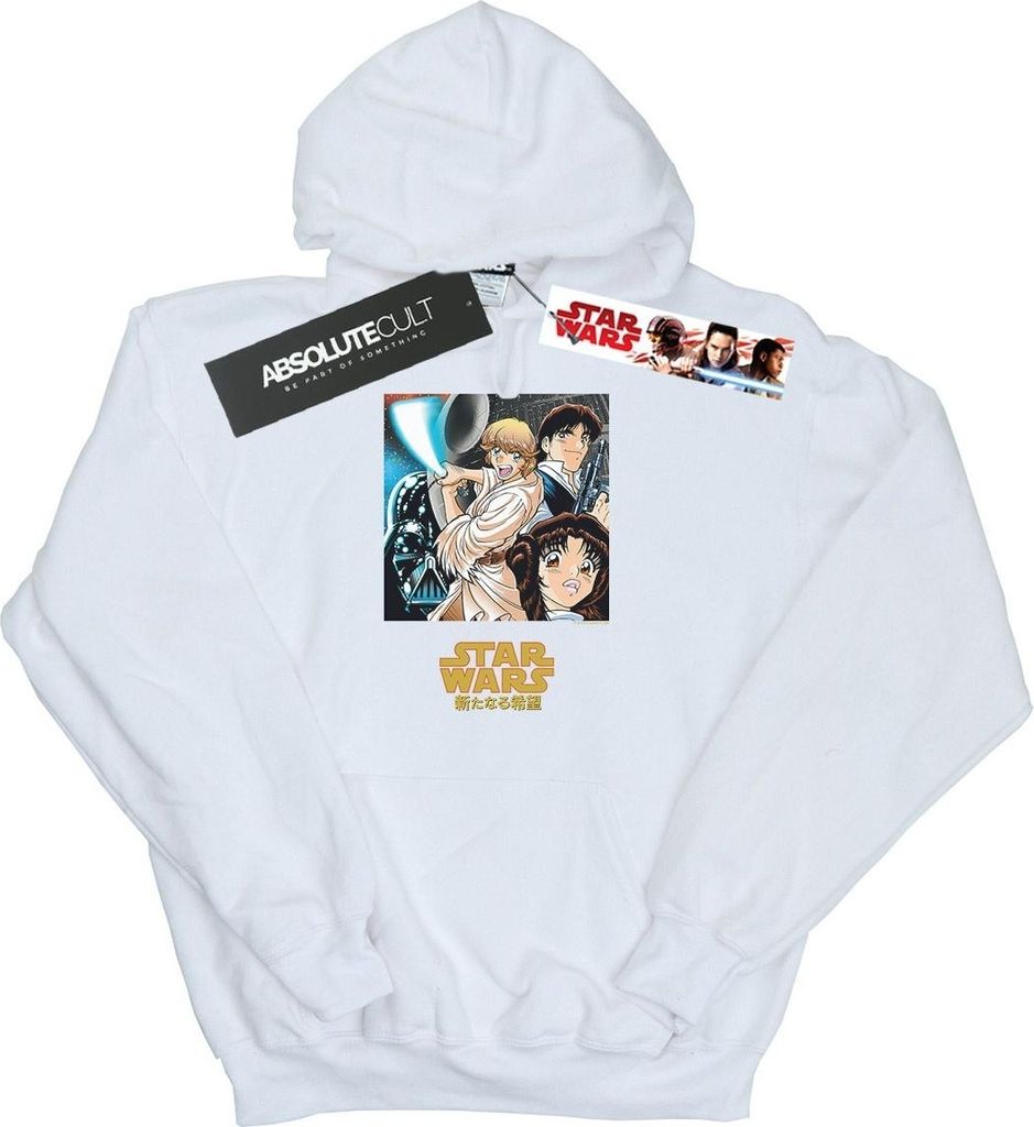 Star Wars - Kapuzenpullover für Herren BI17943 (XL) (Weiß)