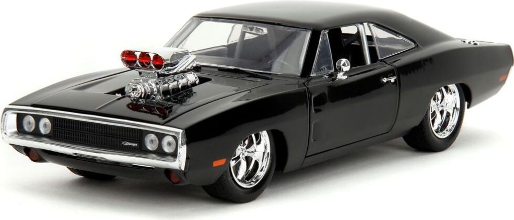 Jada Toys 253203101 Dodge Charger R/T 1970 schwarz Fast & Furious 1:24