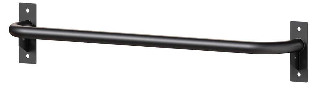 IRON CLAN Wand-Klimmzugstange 50 cm Schwarz, Produktbild 